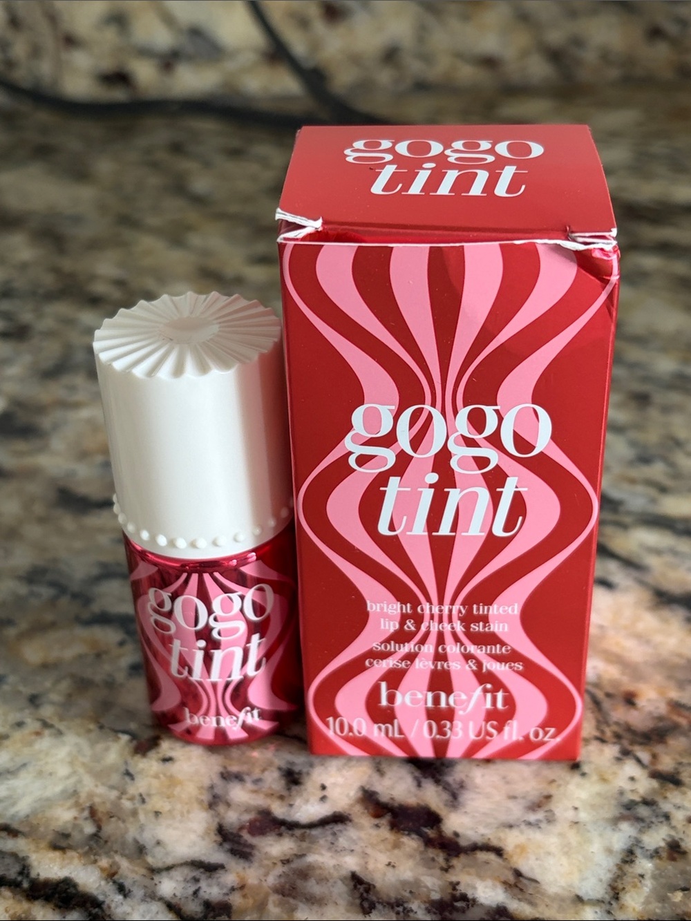 ⚡️❄️ Gogo Tint Bright Cherry Tinted Lip & Cheek Stain Full Size